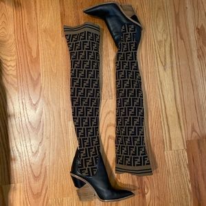 FENDI Cowboy Boots